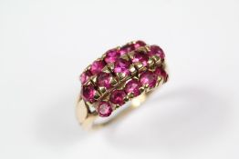 9ct Gold Ruby Ring