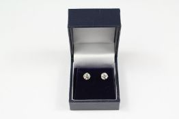 14ct Diamond Stud Earrings