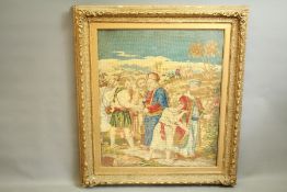 A Large Wool Tapestry