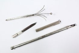 Silver Long-Stemmed Pen