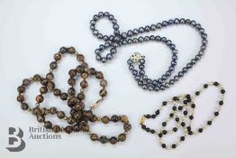 Hardstone Beaded Necklaces