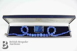 Lapis Lazuli Graduated Beaded Necklace