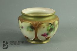 Royal Worcester Hadley Roses Jardiniere