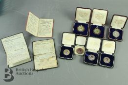 Early Motoring Interest - Quantity of Silver and Other Medallions