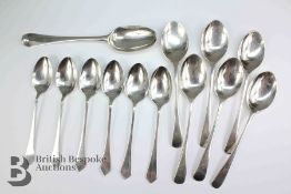 Silver Coffee and Teaspoons