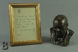 Winston Churchill - Thank you Letter