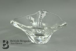 Daum Nancy France Crystal Bowl