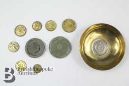 Collection of 18th-19th C Georgian Brass and Copper Alloy Trade and Apothecaries Weights