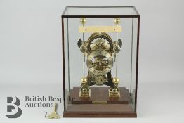 Comitti of London The Grasshopper Skeleton Clock and Case