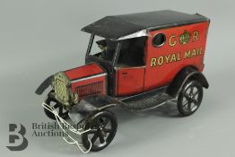 Wells of London Tin Plate Royal Mail Van