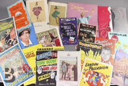 Large Quantity of Early 20th Century Theatre Show Programmes