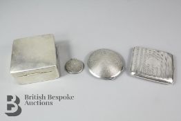 Silver Cigarette Box