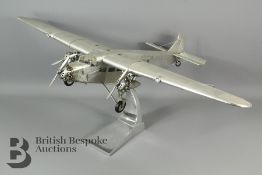 A Ford Trimotor AP452 Model Aircraft by Authentic Models