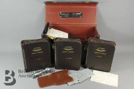 A Vintage Jepco Flight Case Model FC-1 with Contents and Key.
