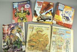 Collection of 2000 AD Judge Dredd Comic Books
