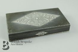 Bronze and Silver Pen Box