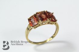 9ct Yellow Gold Topaz Ring