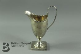 Georgian Silver Helmet Jug