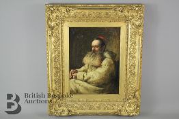 19th Century Oil on Canvas