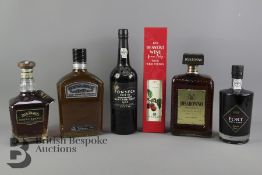Various Bottles of Alcohol