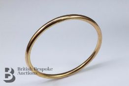 9ct Gold Bangle