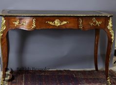 French Kingwood Bureau Plat