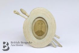 Antique Ivory Artists Easel