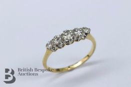 Antique Five Stone Diamond Ring