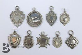 Eight Silver Medallions