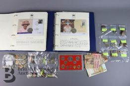 Two Albums of Queen's Golden Jubilee First Day Coin Covers