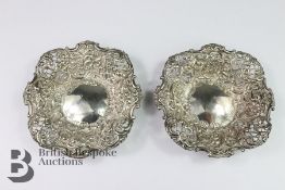 Two Silver Dishes