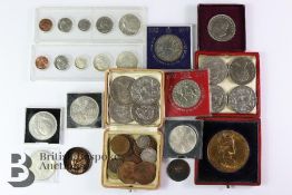 Quantity of US and English Coins
