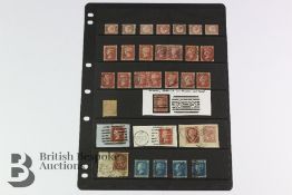 1864-1880 1/2d, 1d and 2d Interesting Lot