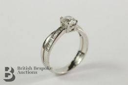 18ct White Gold Diamond Ring