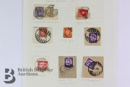 Parcel Post Cancels Collection on 14 Pages