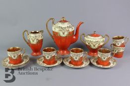 Japanese Samurai China Tea Set