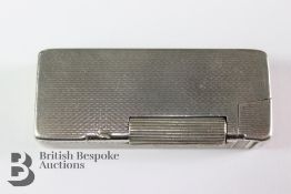 Vintage Alfred Dunhill Solid Silver Cigarette Lighter