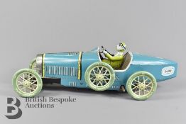 Paya Tinplate Clockwork Scale-Model of the Bugatti Type 35
