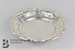Silver Scalloped Edge Bon Bon Dish