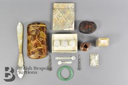 Miscellaneous Mother of Pearl Items