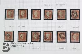 1841 1d Red Plate 79 Reconstruction