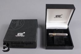 Gentleman's Silver Mont Blanc Tie Slide