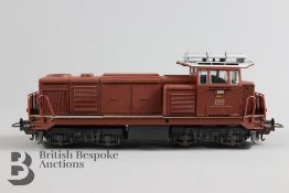 Collection of Continental Locomotives and Coaches