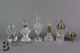Victorian Cut Glass and Silver Items