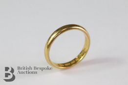 22ct Gold Wedding Band