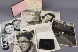 Two Vintage Autograph Albums