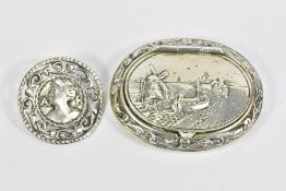 Dutch Silver Snuff Box