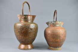 Two 18th/19th Century Copper Water Vessels