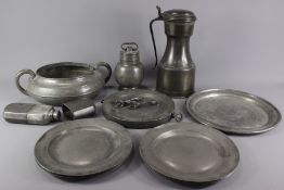 Quantity of English Pewter