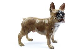 Cold Painted Bronze Bulldog